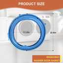 WH05X29521 Washer Door Gasket Seal for GE Washing Machine, Washer Door Boot Gasket Seal Compatible with GFW510SCN0WW GFW510SCN1WW GFW510SCN2WW GFW510SCN3WW Washer,Replacement AP6983548 PS12743602