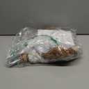 Makeup Mirror with Lights, 1x/20x 360 Rotation Vanity Mirror, Brightness Adjustable Lighted Makeup Mirror with Magnification, 5000 mAh Rechargeable Double Sided Mirror with 3 Colors, Gift for Women (Chrome)