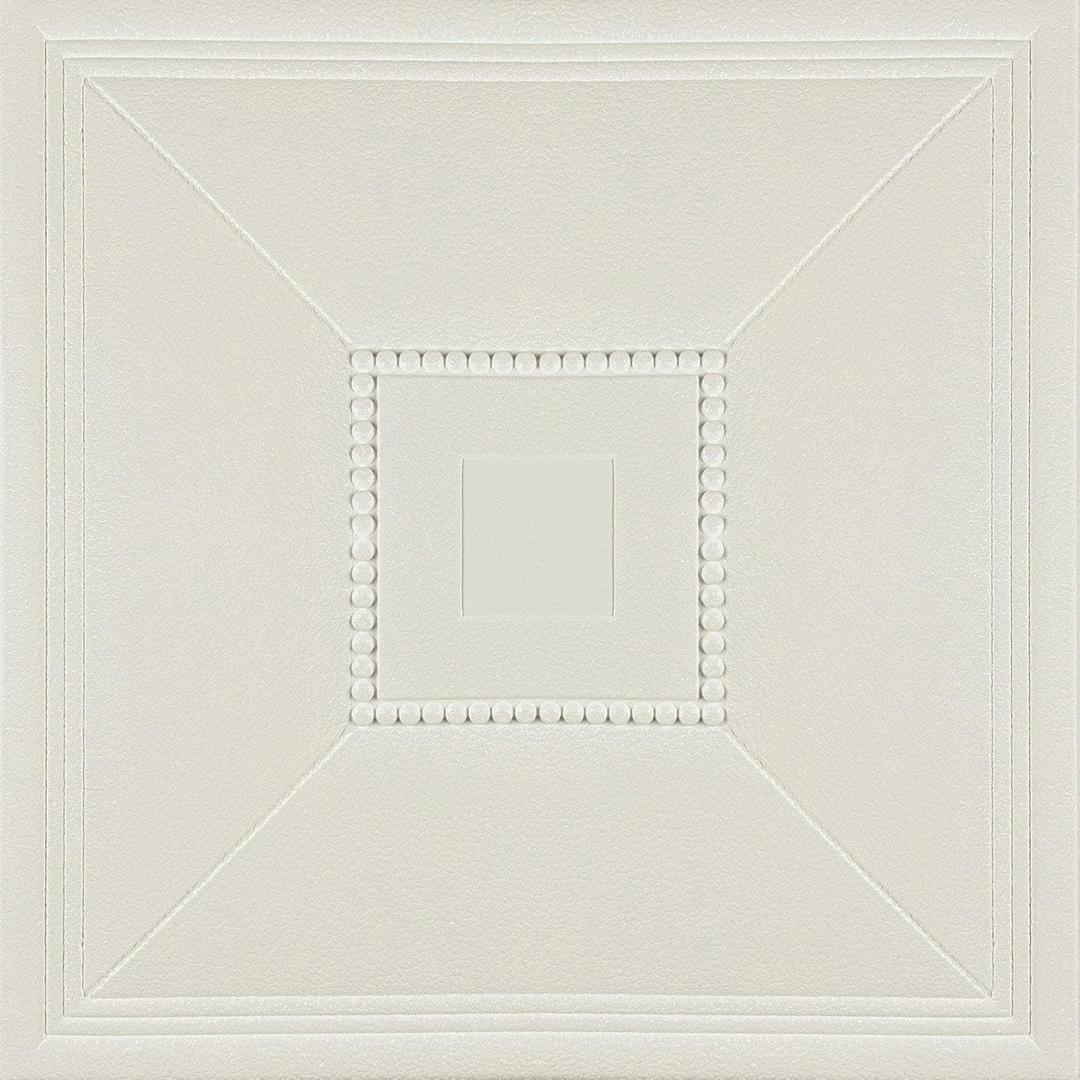 Ceiling Tiles Peel and Stick Waterproof 3D Foam Self-Adhesive Ceiling Sticker 13.8 in×13.8 in, Pack of 16, Covering 21 sq.ft for roof and Wall