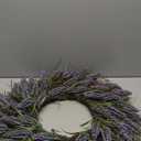 Lavender Spiral Vine Wreath 24-Inch Unlit