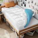 ELEMUSE RV King 3 Inch Dual Layer Memory Foam Mattress Topper