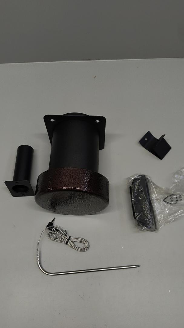 Chimney Assembly, Cabinet Door Latch and Handle, Meat Probe , Lid Probe, Grease Exhaust Tube