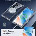 FNTCASE for Samsung Galaxy Z-Fold-7 Case: Military Grade Drop Protection Anti Yellowing Cell Phone Cover - Rugged Shockproof Protective Bumper Clear Phonecase