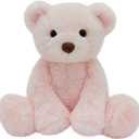 Teddy Bear Stuffed Animal, 9" Small Teddy Bear, Cute Soft Stuffed Animals for Girls Kids, Valentines Plush Bears Toy for Birthday Gift, Safe Material Washable, Pink