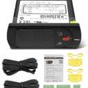 PJEZS0H100 Temperatur Controller Fit for Carel and All Refrigerator Types, 115V Digital Thermostat with Temperature Sensor Probe, Mounting Hardware and Instructions