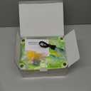 Bolpetizo Cat Toys, Interactive Cat Toys, 2in1 Automatic Cat Toy, 4 Holes Mice Whack A Mole Cat Mouse Toy with Moving Feather, Portable USB Rechargeable Electronic Kitten Toys (White)