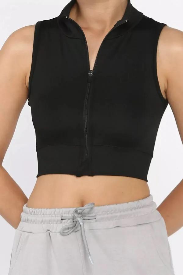 Women's Black Top, M