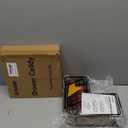 YASONIC Shower Caddy Corner, 3-Pack Adhesive Rustproof Stainless Steel Shower Shelves with Soap Holder, No Drilling Shower Organizer Corner for Dorm, Renters Bathroom, Black