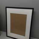 upsimples 16x20 Picture Frame, Display Pictures 11x14 with Mat or 16 x 20 Without, Wall Hanging Poster Frame, Black, 1 Pack