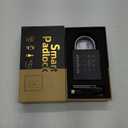 Combination Lock Outdoor eLinkSmart Password Padlock with Key NFC RFID Weatherproof Heavy Duty Padlock for Locker Shed Gate Fence Truck Support Temporary Code Unlock Record