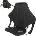 Kayak Seat with Back Support Nylon Adjustable Paddle Board/Canoe Seat with Snap Hooks & Storage Bag Detachable Reusable Kayak Accessories Paddle Board Canoe