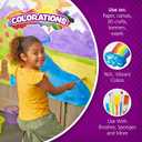 Colorations Paraben-Free Tempera Paint for Kids - 1 Gallon, Vibrant Black. Non-Toxic and Made in the USA, Classroom Must Haves, Bulk Arts and Crafts Supplies