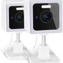 WiFi Home Security Camera, 2K Wired Outdoor/Indoor, Pet/Dog/Cat/Baby/Nanny Monitor, Color Night Vision, 2-Way Audio, IP65 Waterproof, SD/Cloud Storage, Motion Detection (1 pc)