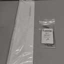 A-M Gutter Guard Gutter Valley Splash Guards 4 Pack White | Includes Stainless Steel Zip Screws & 1/4" Hex Bit | Bendable Aluminum Design Prevents Overflow | 22-Gauge Aluminum (.0275"/.7mm)