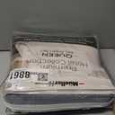 Mueller Luxury 6 Piece Queen Bed Sheets Set - Ultra-Soft 1800 Series, Cooling & Breathable Hotel Quality Bedding, Deep Pocket up to 16" - Hypoallergenic, Wrinkle-Resistant, Oeko-TEX, Light Gray