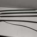 Car Window Molding Trim, Compatible with 2007-2019 Toyota Tundra CrewMax, Weatherstrip Rubber Seal Moulding, Outer Door Weather Strip Belt, OE#68210-0C020, 68160-0C020, 68164-0C020, 68163-0C020 (4PCS)