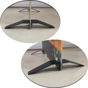 Tandefio 16 Pcs/4 Sets Spider Feet Board Sign Holder Base Adjustable Heavy Duty Metal Floor Mount Standing Sign Holder for Business Store Board Display Show (Base Only)