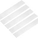 uxcell 10 Pcs Stainless Steel Strips, 0.0015"(0.04mm) Thick 304 Stainless Steel Metal Shim Stock 2"x12"(51x310mm) Stainless Steel Flat Bar Gap Filler Trim Strip for DIY Craft Making