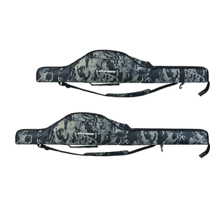 LEOFISHING Portable Folding Fishing Pole Bag 3.94ft Fishing Rod and Reel Protective Case Fishing Tackle Storage Bags Carry Organizer Outdoor for Fishing (Small(120cm/ 3.94ft))