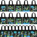 20 PCS Video Game Party Favor Bags Gamer Gift Bags Treat Gift Bags for Kids Game On Birthday Party Video Game Theme Party Baby Shower Level Up Goodie Bags Supplies (GAME 01)