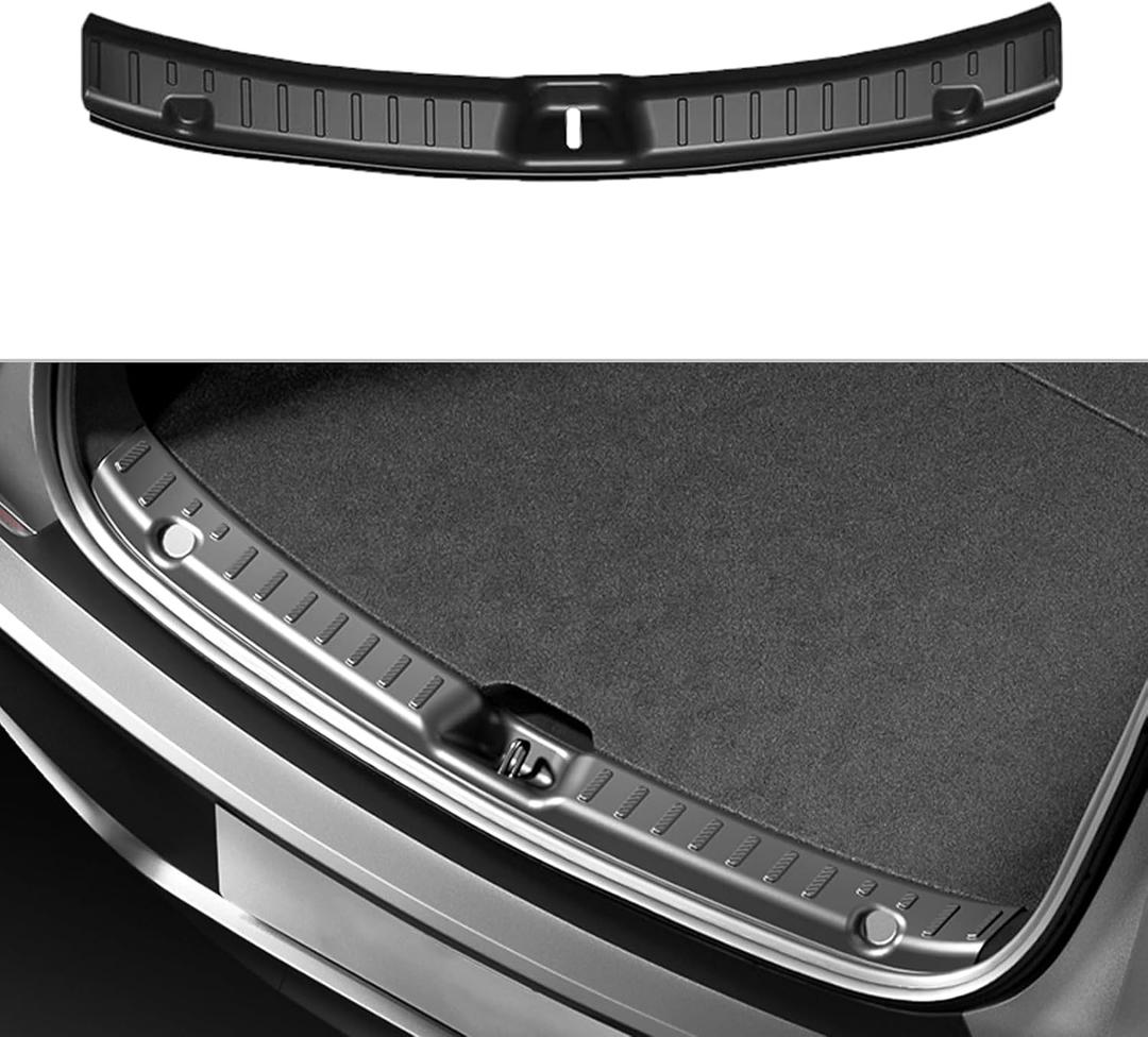 Tesla Model Y Juniper Accessories-Rear Bumper Guard Protector for 2025 2026 Tesla Model Y Juniper-Anti-Scratch TPE Trunk Sill Cover for Model Y Juniper Rear Bumper Protection Accessories