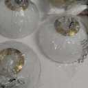 Modern Hanging Light Fixture Pendant Lighting for Kitchen Island Mid Century Gold Pendant Lights with Globe Milky White Glass Pendant Light for Bedroom Bathroom Entryway (3 Pack)