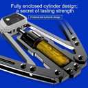 EAST MOUNT Twister Arm Exerciser - Adjustable 22-440lbs Hydraulic Power, Home Chest Expander, Shoulder Muscle Training Fitness Equipment, Arm Enhanced Exercise Strengthener.