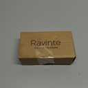 Ravinte 5 Pack 3" Drawer Pulls Flat Black Cabinet Cup Pulls Kitchen Hardware Cabinet Handles Drawer Handles Knobs 3 Inch Hole Center