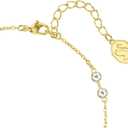 Swarovski Remix Collection Strand, Round Cut, White, Gold-Tone Finish
