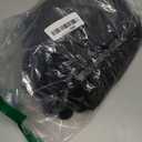 SATINIOR 6 PCS Winter Warm Beanie Hat Fleece Cap and Touchscreen Thermal Anti-Slip Gloves (Black)