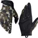 ChinFun Full Finger Workout Gloves for Men, Full Palm Protection Deep M