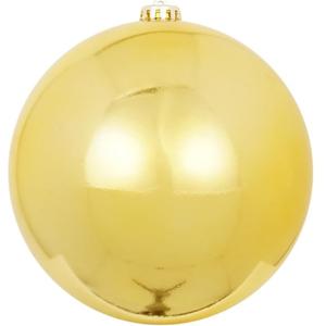 8in Large Christmas Ornaments Shatterproof Christmas Ball Ornaments Giant Xmas Tree Decoration Decorative Hanging Mercury Balls for Party,Home,Holiday (Champagne,1pcs)