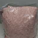 Liians Velvet Bedspread Quilt Bedding Sets,Luxury Elegant Ultra Soft Velvet Comforters Coverlet Blankets,Weave Stitching Pattern Cotton Quilted Bedspread for All Seasons,Mauve Pink,Queen Size (Queen (90 by98inch))