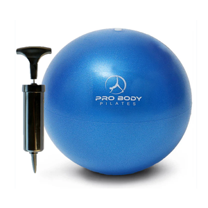 9 Inch Small Exercise Ball for Stability, Barre, Pilates, Yoga, and Balance (with Pump)