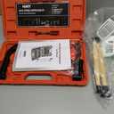 Orion Motor Tech Valve Spring Compressor, 10pcs Valve Spring Removal Tool with Solid C Clamp, 5pcs Collet Pusher Adapters for Motorcycle, ATV, Car, Small Engine Vehicle Equipment (red)