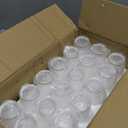 36 Pack Votive Candle Holders Bulk, Clear Tealight Candle Holder for Table Centerpiece, Ribbed Votive Holders for Wedding, Home Decor, Baby Shower Decor, Special Occasions (36)