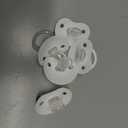 NUK Comfy Orthodontic Pacifiers, Timeless Collection, 0-6 Months, 5 Count (Neutral)