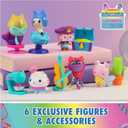 Gabbys Dollhouse, 12-Piece Story Figures Gift Pack, with 6 Toy Figures & 6 Dollhouse Accessories Set, Kids Toys for Girls & Boys Ages 3+