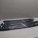 KPY Window Visor Compatible with Toyota Prius V 2012-2017 (Model V Only), Rain Guard Side Window Vent Deflectors Tape-On Style, 2012 2013 2014 2015 2016 2017, Black