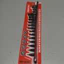 Allen-Wrench Hex Bit Socket Set: 16-Piece Hex Socket Set with Magnetic Socket Rail Organizer 1/ 4, 3/ 8, 1/ 2-Inch Drive 5/ 64-9/ 16 Hex Key Socket Set with Adapter for Professional Garages Workshop