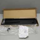 Office Cubicle Shelf Storage Organizer Hanging File Organizer Cubicle Hanging Shelf Accessories Storage Bookshelf with Hooks for Home Desk (24", Black)