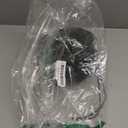 C CUSHION LAB Extra Support Travel Pillow, Award-Winning Patented Ergonomic Design for Chin & Neck Support Memory Foam Neck Pillow, Compact Airplane Pillow for Traveling, Flight, Car (Black, Large)