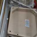 COLAMY Wooden Dining Chairs Set of 2, Spindle High Back Windsor Kitchen Side Chair, Farmhouse Dining Chairs for Kitchen and Dining Room, Light Grey