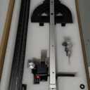 HONGDUI MG21 Precision Miter Gauge System, with 36inch Extended Fence & Micro Adjustable Flip Stop, Fit 3/8 x 3/4" T Slot for Table Saw Router Table