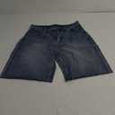 EMMIOL Women Jorts Baggy Jeans Jorts Outfits Mid-Low Waisted Denim Y2K Shorts Summer Hot Short Pants Streetwear (Medium, Blue-144)