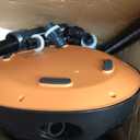 Outdoor Master 16PSI High Pressure SUP Air Pump with Rechargeable Battery The Whale - Intelligent Dual Stage Inflation & Auto-Off Feature and Deflation Function for Inflatable Stand Up Paddle Boards