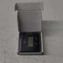 RV Thermostat Compatible with Dometic 3316250.712, 3-Wire Single Zone Control for Cool/Heat, 12V DC, Capacitive Touch, Blue Backlight