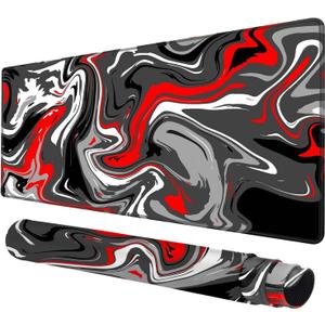 Large Mouse Pad for Desk - Gaming Mouse Pad with Stitched Edges, Anti-Slip Base, Desk Mat Desk Pad for Keyboard and Mouse