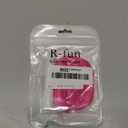 R-fun for AirPods Pro 3 Case (2025), Soft Silicone Protective Case Cover Compatible with Apple AirPods Pro 3rd Generation (USB-C Cable) for Women Men with Cleaning Kit and Keychain, Rose Pink