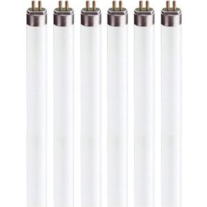 (5 Pack) F13T5/WW - T5 Fluorescent 3000K Warm White - 21" Linear - 13 Watt T5 - Under The Counter Light Bulbs
